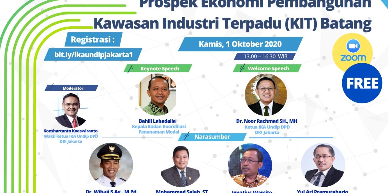 Prospek Ekonomi Pembangunan Kawasan Industri Terpadu Batang